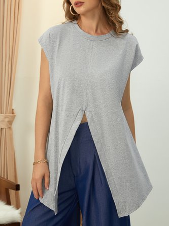 Casual Raglan Sleeves Regular Fit T-Shirt