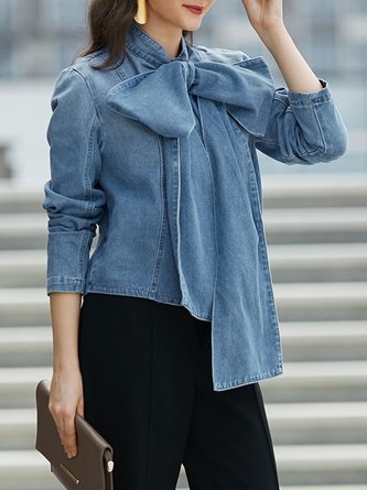 Regular Fit Urban Denim Blouse