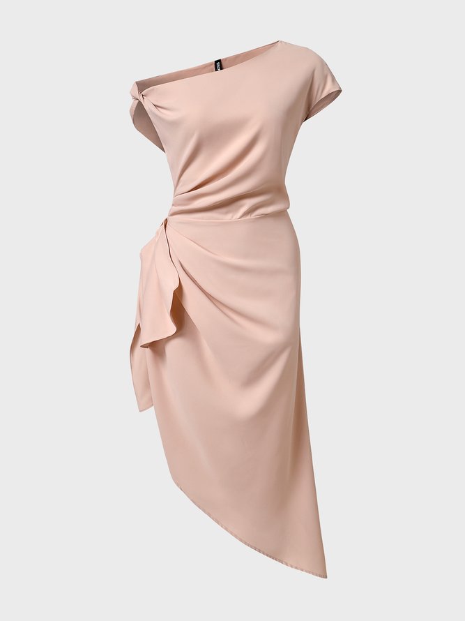 Regular Size Plain Elegant  Dress & Party Dress