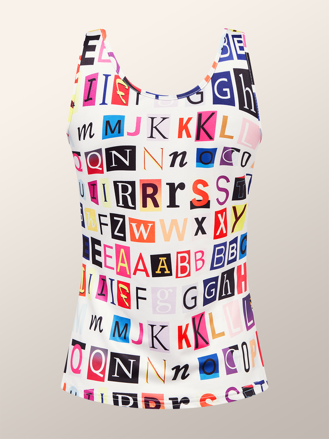 Urban Regular Fit Crew Neck Tank Top
