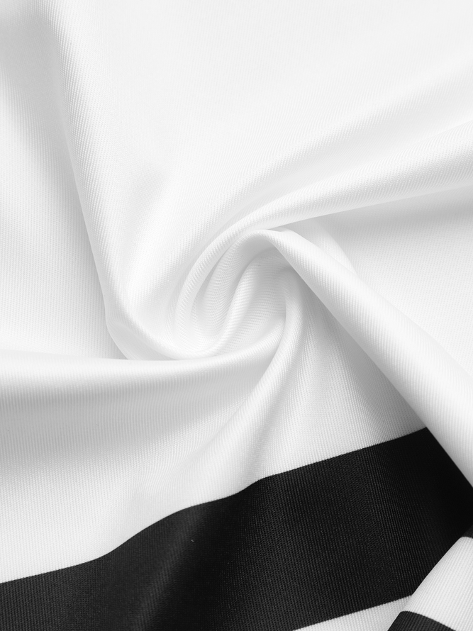 Color Block Elegant Regular Fit Dress