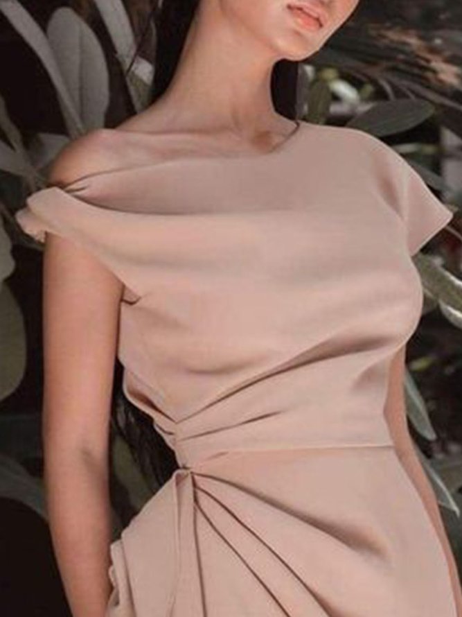 Regular Size Plain Elegant  Dress & Party Dress