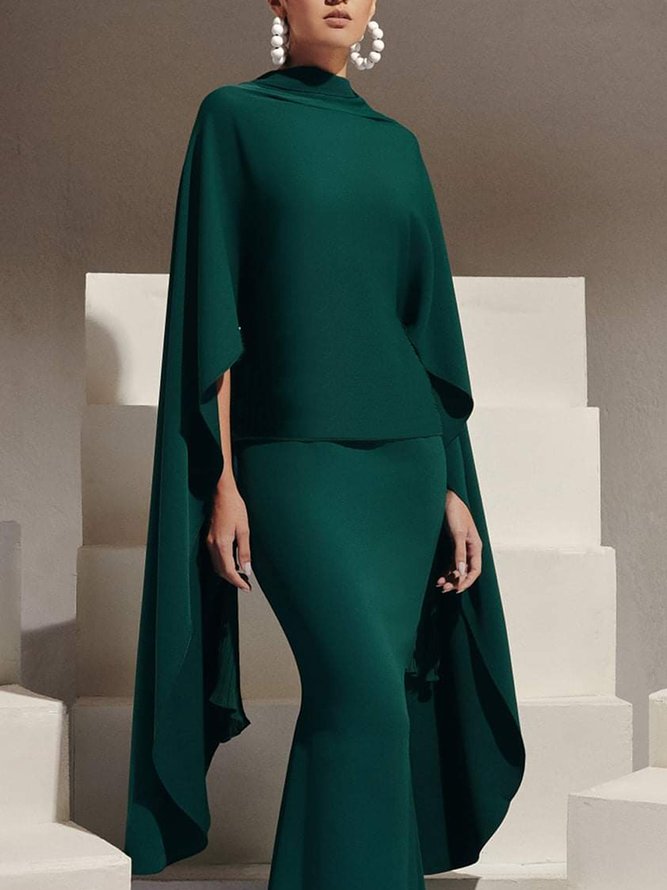 Elegant Plain Regular Fit Blouse