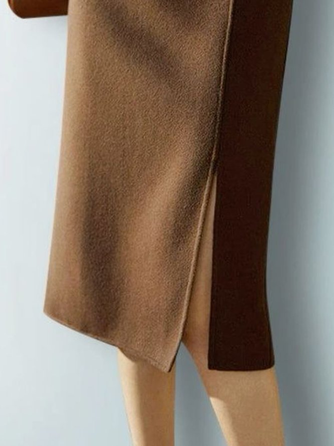 Urban Loose Plain Skirt