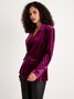 Plain Regular Fit Urban Long Sleeve Blazer