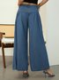 Denim Urban Loose Plain Jeans