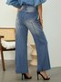 Daily Denim Regular Fit Plain Casual Jeans
