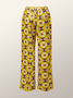 Geometric Urban Loose Fashion Straight Pants