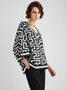 Casual Loose Geometric Blouse