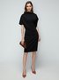 Urban Regular Fit Plain knee length dress