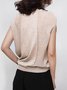 Regular Size Plain Loose Urban Sweater