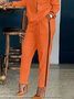 Daily Color Block Daily Casual Pants